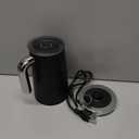 Facelle Milk Frother, 4-in-1 Electric Milk Steamer and Frother, 10oz/300ml Automatic Hot & Cold Foam Maker and Milk Warmer with Auto Shut-Off, for Latte, Cappuccino, Macchiato, Hot Chocolate - Black