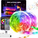 Led Lights for Bedroom 200FT (2 * 100FT), Color Changing RGB Led Strip Lights with Music Sync, Remote and App Control Led Light Strip Indoor, Led Lights for Room Home Decor