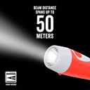 Rayovac Handheld LED Flashlight, 50 Lumen, General Purpose Small Flashlight, Batteries Included