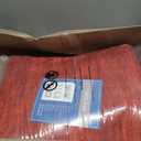 RUGSREAL 5x7 Living Room Area Rug Modern Solid Color Area Rugs Non-Slip Stain Resistant Floor Carpet Indoor Washable Contemporary Area Rug for Bedroom Dining Room Kitchen Home Office, Red