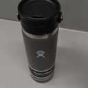 Hydro Flask Wide Mouth Bottle with Flex Sip Lid - Insulated Water Bottle Travel Cup Coffee Mug Gray 20 oz