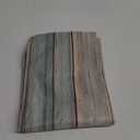 QWINEE Table Runner Farmhouse Wood Grain Pattern Coffee Table Runners Non-Slip Rectangle Table Setting Decor for Farmhouse Party Holiday Dinner Multicolor 13" x 72"