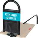 Stander BedCane, Adult Bed Rail and Support Handle, Bedside Safety Elderly Stand Assist with Organizer Pouch, ASTM Safety Approved Bedrail