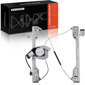 A-Premium Electric Power Window Regulator with 2-Pin Motor Compatible with Chrysler 300 2005-2010 & Dodge Charger 06-10, Magnum 05-08, without Anti-Pinch or One Touch Up, Front Right Passenger Side