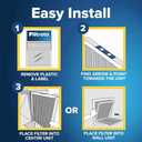 Filtrete 20x36x1 AC Furnace Air Filter, MERV 11, MPR 1000, Micro Allergen Defense, 3-Month Pleated 1-Inch Electrostatic Air Cleaning Filter, 6 Pack (Actual Size 19.81x 35.81x0.81 in)