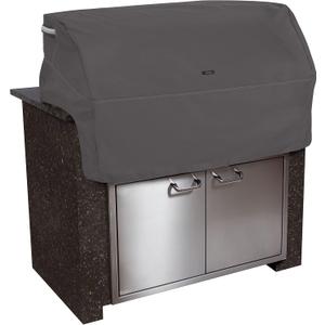 Classic Accessories Ravenna Water-Resistant 32 Inch Built-in BBQ Grill Top Cover, Taupe (32"L x 26"D x 24"H, Dark Taupe/Mushroom/Espresso)