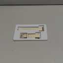 Leather Bands Compatible with Apple Watch Band 38mm 40mm 41mm 42mm 44mm 45mm 46mm 49mm, Genuine Leather Wristband Starp for iWatch SE Series 11 10 9 8 7 6 5 4 3 2 1 Ultra for Women Men (Ivory White/Rose Gold)