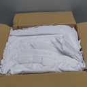 Dailyset 10Pack White Tablecloths for Rectangle Tables, 60 x 102 Inches, StainResistant Polyester Fabric for 6 Foot Tables  Washable Table Covers for Weddings, Banquets, Birthday, Parties, Events