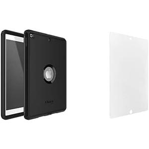 OtterBox Defender Series Case & Stand for iPad + OtterBox Alpha Glass Screen Protector for iPad