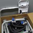 Swive Shower Chair with Arms and Back Heavy Duty 500 lbs for Seniors Elderly Disabled or Bariatric Adults Bench Seat for Inside Shower Stall and Bathroom Bath Tub Seats Adjustable Stool