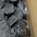 RVMasking Travel Trailer RV Cover 24-26ft, 7 Layers Extra-Thick Camper Cover Waterproof Windproof for Toy Hauler with 4 Tire Covers & Tongue Jack Cover, Durable Trailer Cover for RVs, Medium Gray