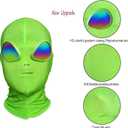 Stegosaurus Alien Mask Halloween Mask Cosplay ET Costume Halloween Party for Adult New Upgrade