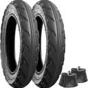 12.5x2.75 Replacement Tire and Inner Tube, 12 1/2 x 2.75 Dirt Bike Tire Tube for Razor MX350 MX400 Dirt Rocket, XTreme X560, Compatible with 12 1/2x2 3/4 Electric Scooters Tire Tube(2Sets)