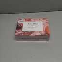 DEVI Strawberry Cream Scented Tea Lights Candles 96 Pack, 3.5-4 Hours Natural Palm Tea Candles Bulk for Home Scented, Red Small Votives with Essential Oils for Home Aromatherapy, Valentine Decorations