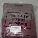 Tivi Tovo 4 Pcs Women Knitted Beanie Hats 4 in 1 Winter All-in-one Hat with Brim Warm Lined Mask Scarf Thermal Caps Soft Windproof Face Ear Protection Balaclavas for Cold Weather Run Ski Cycle Sports