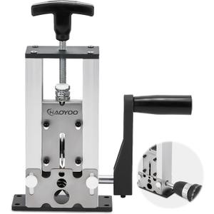 Wire Stripper Machine, Drill-Powered/Manual Two-In-One Wire Strippers Tool, Wire Stripper for 0.06"-1"(1.5~25 mm) Scrap Wire, Wire Stripping Tool for DIY Cable Copper