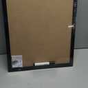 U Brands Magnetic Dry Erase Board White Board, 24" x 18" Inches, Black Wood Frame (307U00-01)