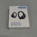 Wireless Earbuds Bluetooth Headphones 80hrs Playback Ear Buds Power Display with Noise Canceling Mic with Earhooks for Sports/Workout/Running
