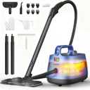 Steam Cleaner for Home, 293F 58 PSI Powerful Multipurpose Handheld Steam Mop, 21 Attachments, 50Oz Capacity, Heavy Duty Steamer for Carpets, Floors, Cars, Tiles, Crack Cleaning, Turquoise