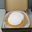 Metallic Round Charger Plates 10PCS, 13inch Plastic Beaded, bulk wedding, Dinner, Party, Event, Decoration(Gold 10)