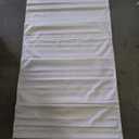 Madison Park CURTAIN With Rayon Flocking, WHITE, 64X34