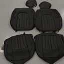 Front Car Seat Covers,Car Seat Protector Waterproof,Seat Covers Front Set, Car Seat Protectors,Automotive Seat Covers Fit for Most Cars Black