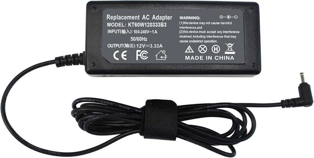 Laptop AC Adapter Charger for Chromebook 3 2 PA-1250-98 XE500C13 XE501C13 XE303C12 XE500C12 XE503C12 XE503C32 500C 303C 503C 501C W14-026N1A BA44-00322 PA3N40W AD-2612AUS Power Supply Cord