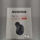 Single Bluetooth Earpiece10 Hrs Playtime, Wireless Headphone, Mono Headset Hands-Free Car Earphone, Cell Phone Bluetooth Earbud for Smart Phones PC TV Audiobook (Black)