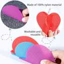 Zonon Carpet Markers Multi-Color Spot Markers 5 Style Group Activity Floor Carpet Dots for Classroom Preschool Kindergarten Group Activity Supplies (50 Pieces)