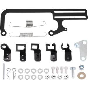 304147 Carburetor Throttle Cable Mount Bracket Compatible with EZ-EFI GM 700R4 Adjustable Transmissions Cable Mount Linkage Kit