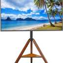 Tripod TV Stand, Rolling TV Stand for 40-75 Inch TVs