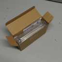 HBL' 4 Pack | 5.9 Inch Closet Door Pulls, 304 Stainless Steel Sliding Closet Finger Pull, Recessed Finger Pull for Bypass, Pocket and Barn Door, Silver.