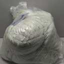 Amlie Home Faux Fur Reading Pillow with Pocket for Sitting in Bed, Adult Backrest Bed Pillow with Washable Cover for Lounging, Watching TV/Gaming/Resting/Post/Surgery/Nursing, Sage Green 29 inches