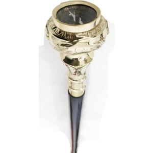Generic Gentleman's Walking Stick with Compass on Top Wooden 36" Victorian Handle Designer Antique Wooden Compass Handle Walking Cane for Men/Senior/Women (Compass)