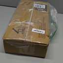 QEEIG Bathroom Floating Shelves for Wall - 15.7" Wall Mounted Shelf Over Toilet Farmhouse Home Decor Display Bookshelf Small 15.7 x 6.7 inch Set of 2, Rustic Brown (008-40BN)