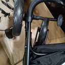 Mompush Wiz 2-in-1 Bassinet Stroller Reversible Seat, One-Hand Fold, Khaki