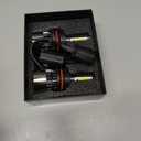 / Bulbs 6500K Cool White 900% Brighter 36000LM, Plug-N-Play with Cooling Fan IP68 Waterproof Off Road Lights, Pack of 2