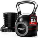 Yagud Adjustable Kettlebell, 22.5lbs Kettlebell Set with 7 Levels