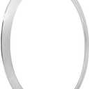 HECASA Front Left Headlight Bezel Compatible with 2014-2024 Mini Cooper S F55 F56 F57 Models Replacement for MC2506105 51137300631 Headlamp Door Trim Cover Plastic(ABS) Silvery - Driver Side