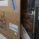 Folding Desk 40 Inch - No Assembly Small Foldable Desk for Small Space Minimalist, Space Saving Collapsible Compact Desks Portable Table for Craft, Writing, Study and Work (Rustic Brown)