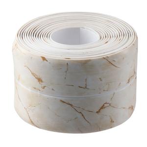 2" x 102"Caulk Strip,Bath & Kitchen Caulk Tape Sealant Strip,PVC Self Adhesive Tub and Wall Sealing Tape Caulk Sealer,Caulk Strip for Kitchen Sink Toilet Bathtub