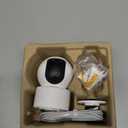 2K+ Indoor Pan/Tilt Wired Security Camera - Works as a Baby Monitor & Pet Camera, Motion Detection & Tracking, 2-Way Audio, Night Vision, Subscription-Free Local Storage or Optional Cloud, KC410S