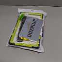 BRAECN Silicone Case for Samsung Galaxy Tab S6 Lite 10.4 Inch 2022/2020, Heavy Duty Rugged Case with Handle Grip, Shoulder Strap, Stable Kickstand, S Pen Holder, Navy+Green