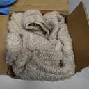 MIULEE Textured Boucle Throw Pillow Cover Beige Accent Solid Lumbar Pillow Case Decorative Soft Pack of 1 Couch Cushion Chair Sofa Bedroom Living room Home Decor, 22x14 Inch