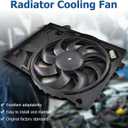 WFLNHB Radiator Cooling Fan Motor Assembly Replacement for Chevrolet Sonic 2012-2018