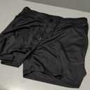 MIER Men's Workout Running Shorts Quick Dry Active 5 Inches Shorts with Pockets, Lightweight, Breathable (Black) XL