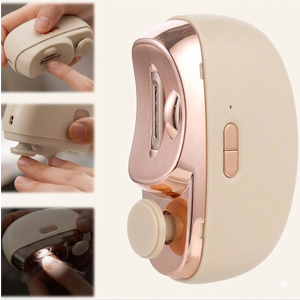 Electric Nail Clippers for Seniors.(Apricot)