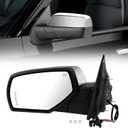 Side View Mirror Compatible with Chevy Silverado/GMC Sierra 1500 2014-2018, 10 Pins Driver Side Mirrors for 2015-2019 Silverado/Sierra 2500HD 3500HD with Puddle & Signal Light, Heated Power Glass, Left Driver Side