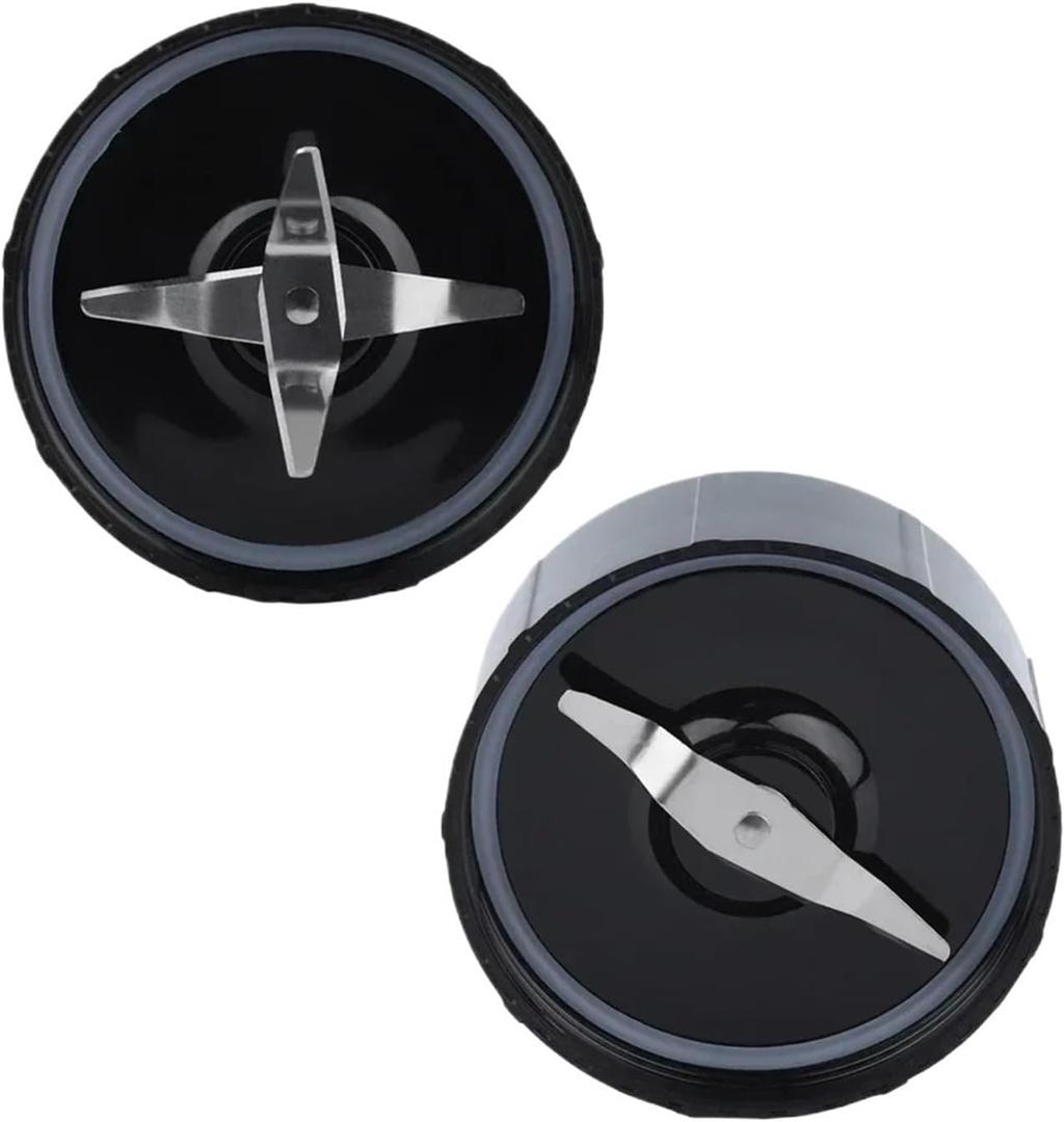Replacement Cross And Flat Blades Kit FitCompatible For MagicBullet Blender Juicer Mixerm 250W MB1001MB 1001BMBR 1701MBR 1702MBR 1101