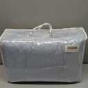 Masaca Oversized Quilt Queen Size(100"x106"),Linen Colored Lightweight Bedspreads & Coverlets Ultra Soft Microfiber Summer Quilt Bedding Set 3 Pieces (Linen-cross Pattern)